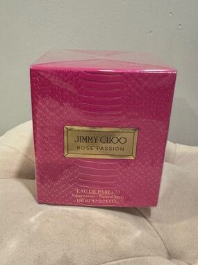 Jimmy Choo Pink Gift Box with Gold Label Accents 100ml